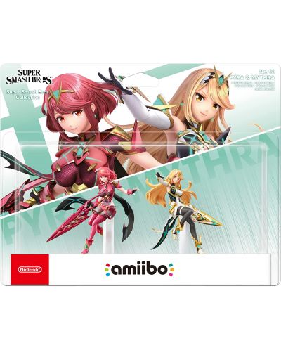 Figurina Nintendo amiibo - Pyra & Mythra 2 in 1 Pack [Xenoblade] - 4